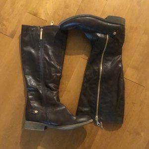 Dark Brown Riding Boots-DB Fashion. Size: 10